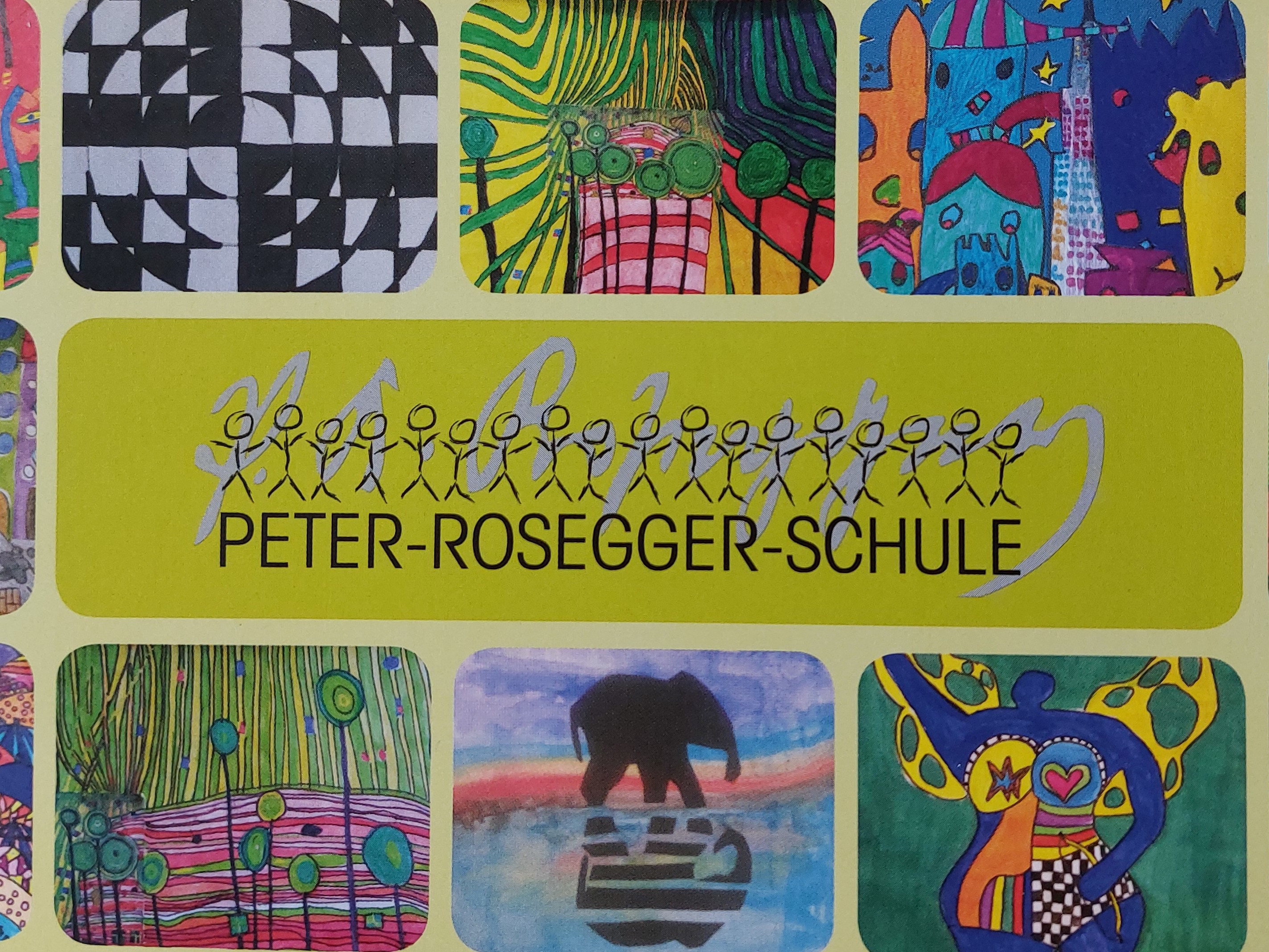 Peter-Rosegger-Schule Postkarte